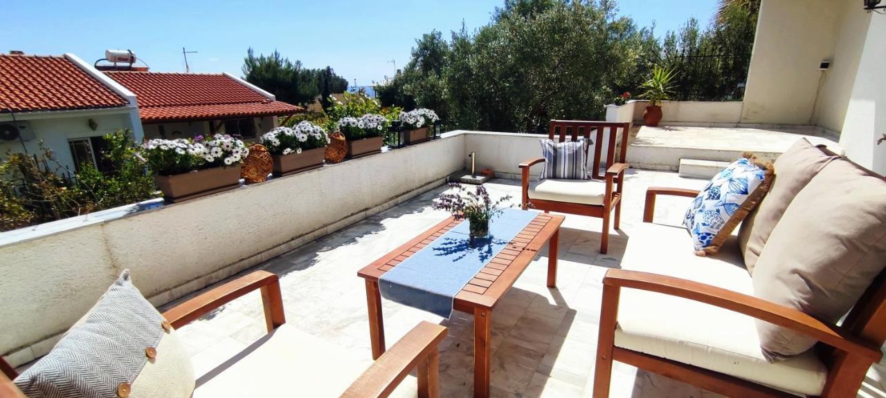Villa Βianca In Sithonia 게라크니 외부 사진