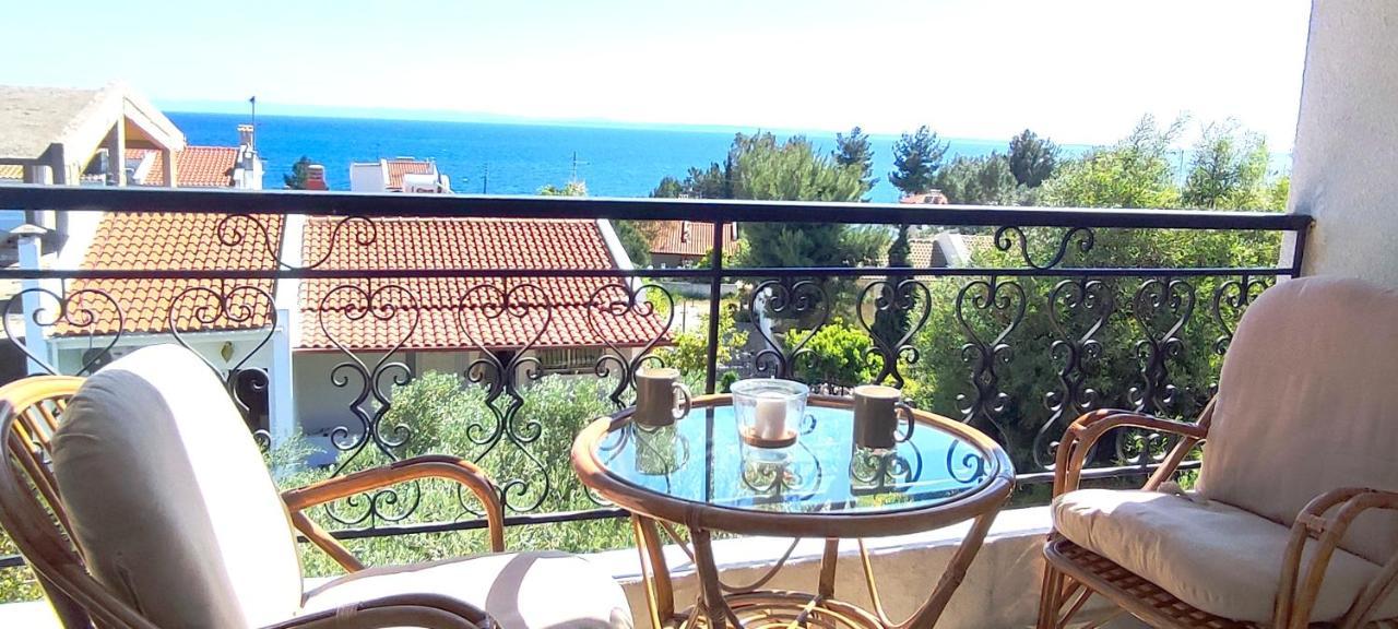Villa Βianca In Sithonia 게라크니 외부 사진